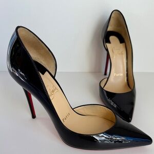 Christian Louboutin Iriza 100mm Black Patent 36.5
